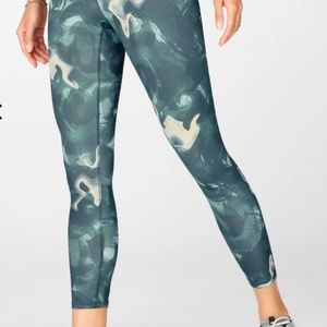 Fabletics Green Matching Workout Set Size L